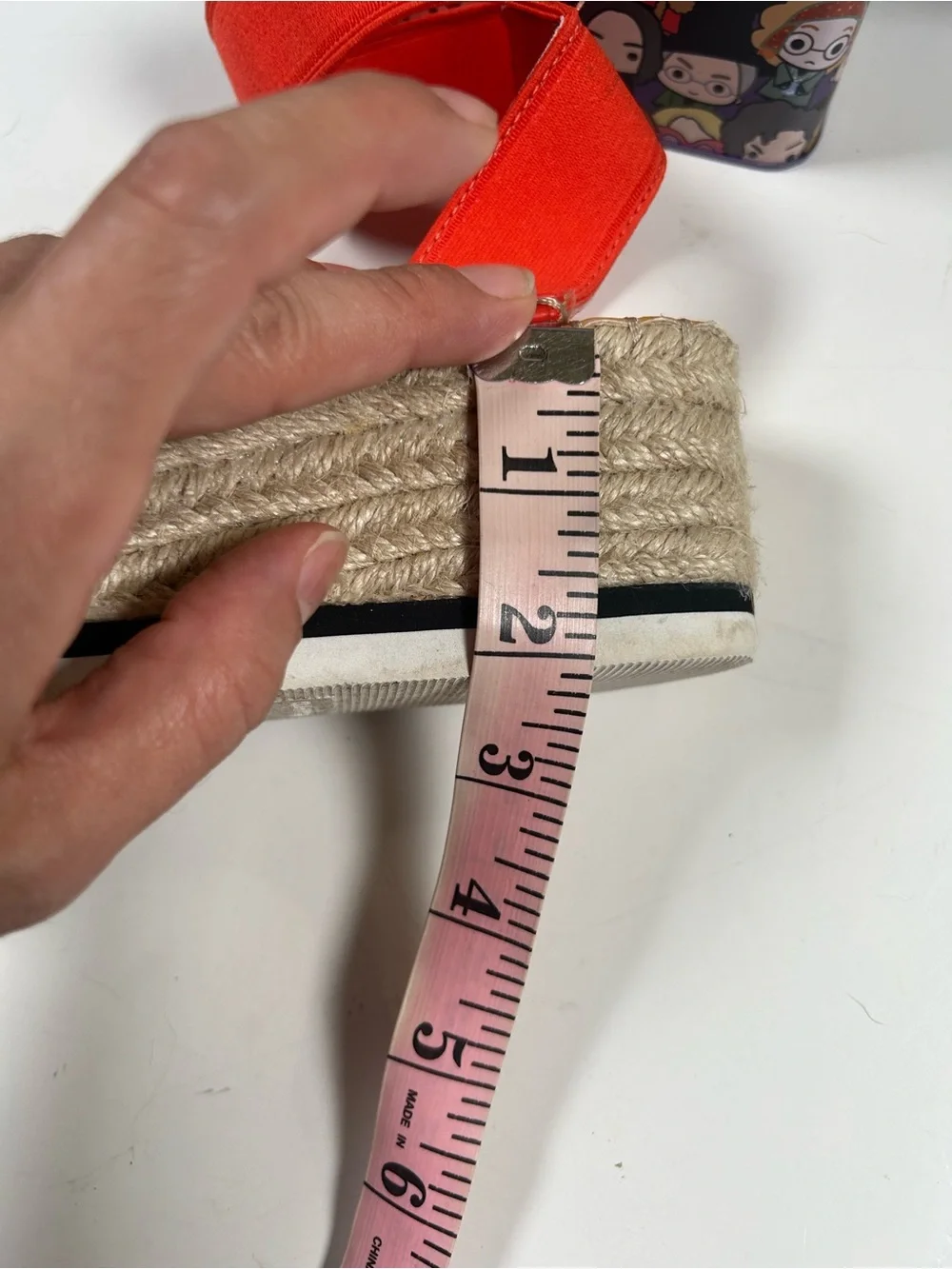 Dolce Vita Orange Espadrille Platform Sandals